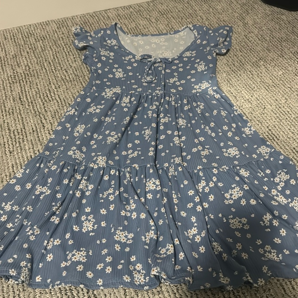 Blue size XS floral dress